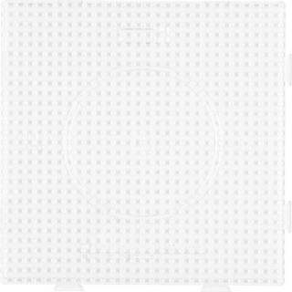 Hama Perleplade Midi - Samleplade Firkant Transparent 15x15cm