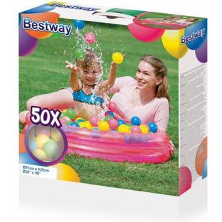 Bestway Boldebad med 50 bolde PINK
