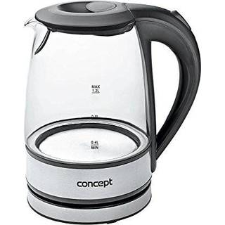 Concept Husgeråd rk4900 Vandkande, 1,2l, 1630W, rustfrit stål/glas