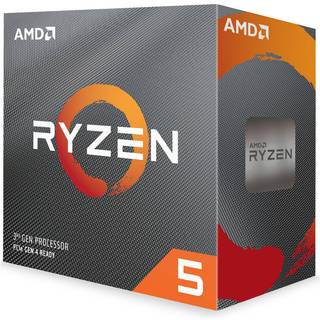 AMD Ryzen 5 3600 Wraith Stealth CPU - 6 kerner - 3.6 GHz - AMD AM4 - AMD Boxed (med køler)
