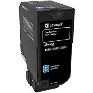 Lexmark cyan - original - tonerpatron - Lasertoner Cyan