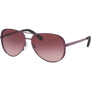 Michael Kors Kvinde MK5004 CHELSEA 11588H Solbriller Metal Violet Bordeaux Firkantet Normal Skygge