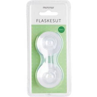 Mininor Wide-Neck flaskesut - 6 mdr - 2 stk