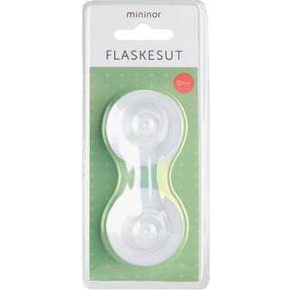 Mininor Wide-Neck flaskesut - 0 mdr - 2 stk