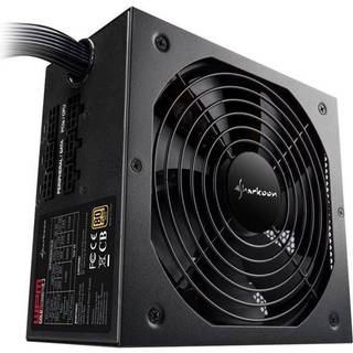Sharkoon WPM Gold ZERO 650 Strømforsyning - 650 Watt - 140 mm - ATX - 80 Plus Gold certified