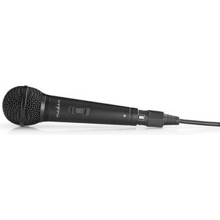 Nedis retningsbestemt kablet mikrofon   -72 dB +/-3 dB følsomhed   85 Hz - 11 kHz   50 m