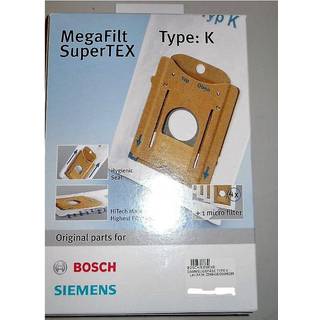 BSH Støvsugerposer BBZ41FK/VZ41AFK syntetfiber 4stk +Microfilter BSHTYPK Modsvarer: N/A