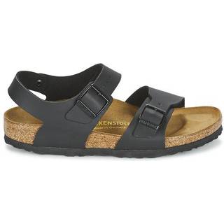 Birkenstock Birkenstock Black Kids New York Birko Flor Sandals