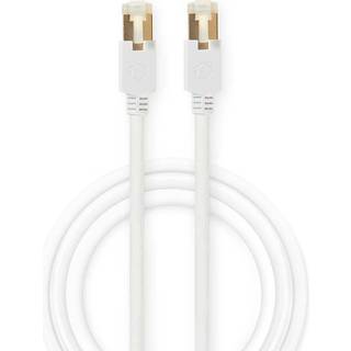 Nedis - Kat 6 kabel | RJ45 Han | RJ45 Han | F/UTP | 5.00 m | Runde | LSZH / PVC | Hvid | Window Box - CCBW85210WT50