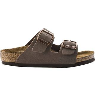 Birkenstock Kids' Arizona Birko-Flor Narrow Mocha Nubuck, 28