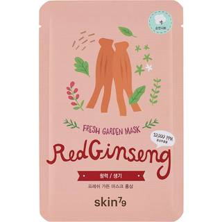 Skin79 Fresh Garden Red Ginseng Revitaliserende stofmaske Med ginseng 23 g - 23 g