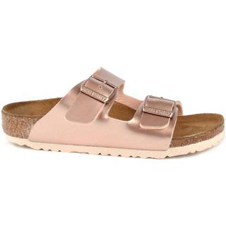 Birkenstock Kids' Arizona Birko-Flor Narrow Electric Metallic Copper, 33
