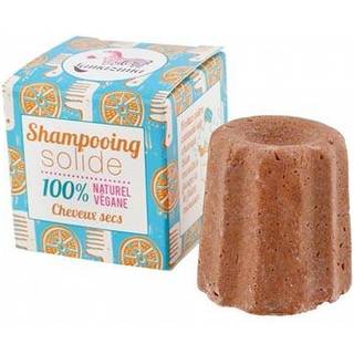 Lamazuna shampooing solide cheveux secs a l'orange et a l'huile d'argan 55ml