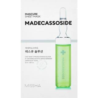 Missha Mascure Madecassoside Nærende sheetmaske til sensitiv og irriteret hud 28 ml - 28 ml