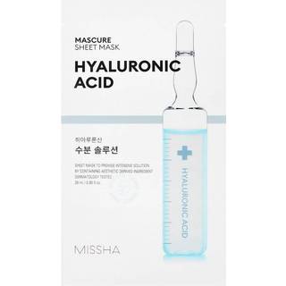 Missha Mascure Hyaluronic Acid Fugtgivende ansigts sheetmaske 28 ml - 28 ml