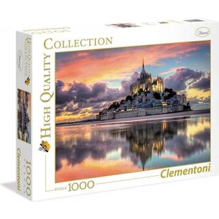 Clementoni - 39367 - Collection - Le Magnifique Mont Saint -Michel - 1000 stykker