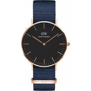 Daniel Wellington DW Watch Classic Bayswater Black Rose Gold 36mm