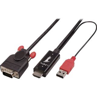 Lindy HDMI til VGA kabel - 1 m