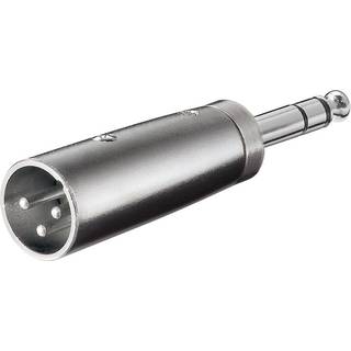 Goobay XLR-adapter, AUX-jack 6,35 mm stereo-stik til XLR-stik