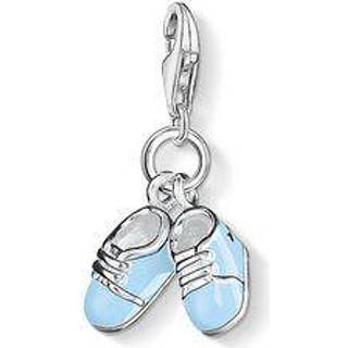 Thomas Sabo Charm - Babyschuhe blau - 0822-007-1