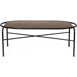 Warm Nordic Secant Sofabord Ovalt - Sofabord Granit Antique Brown - 2807008
