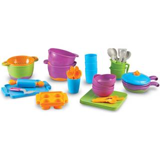 L?ringsressourcer Nye spirer klassev?relset k?kken s?t - 45 stykker i alderen 2+ foregive at spille mad til sm?b?rn f?rskole l?ring leget?j k?kke