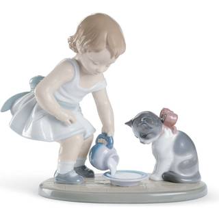 Lladro 01008498 Kitty's Breakfast Time - P4498