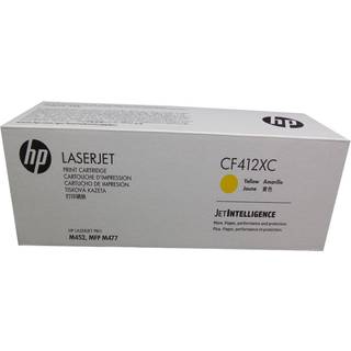 HP 410X / CF412X gul XL toner - Original