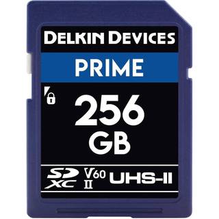 Delkin PRIME UHS-II (V60) SD Memory Card 256 GB