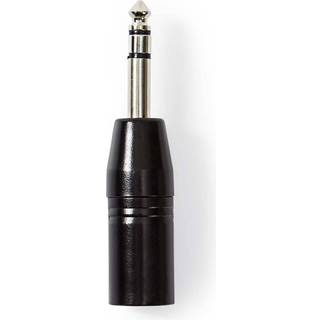 XLR han til 6,35mm Jack adapter | PRIS-MATCH