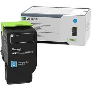 Lexmark 78C0X20 Cyan Lasertoner, 5.000 sider