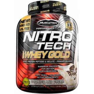 MuscleTech Nitro-Tech Whey Gold Protein, 2,2 kg (Cookies & Cream)
