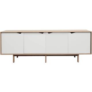 Andersen Furniture S1 Sideboard sort - farvede fronter