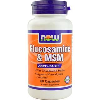 NOW Foods Glucosamin & MSM kapsler