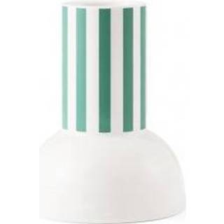 Tivoli x Normann - Funfair vase - hvid/grøn