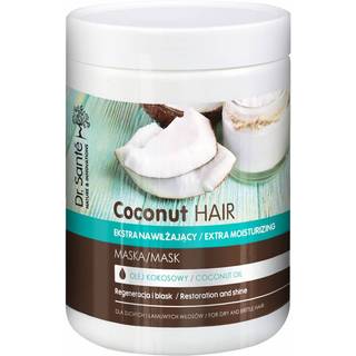 Dr. Santé Coconut Fugtighedsmaske Glans til tørt og skørt hår 1000 ml - 1000 ml