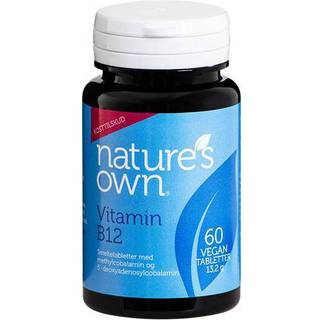 Nature's Own Vitamin B12 Vegan smeltetablet - 60 kaps.