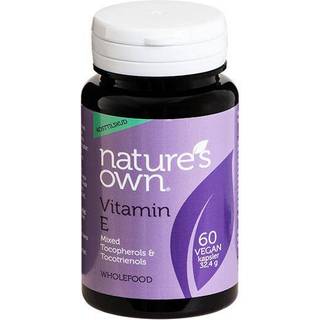Wholefoods Vitamin E Mixed Tocopherols & Tocotrienols - 60 kap.