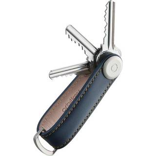 Orbitkey Nøglering Navy/Tan