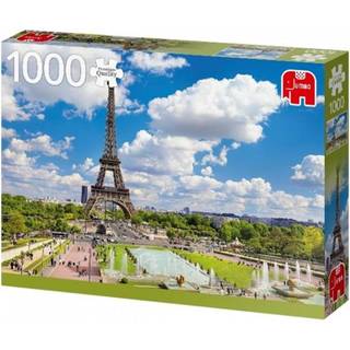 Eiffeltårnet i Paris på en Sommerdag - 1000 brikker