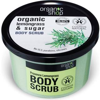 Organic Shop Lemongrass & Sugar Mild skrub til krop 250 ml - 250 ml