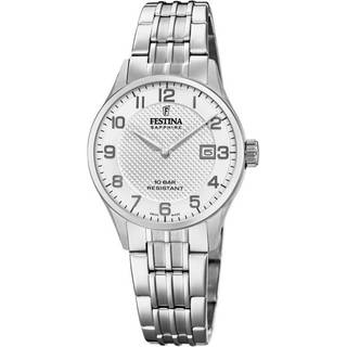 Festina - Dame ur SWISS MADE i stål med lænke Ø29