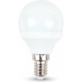 V-Tac 3W LED pære - P45, E14 - Dæmpbar : Ikke dæmpbar, Kulør : Varm