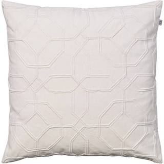 Chhatwal & Jonsson Nandi Betræk 50x50 Cm Ivory - Pyntepuder & Betræk Velour Elfenben - CC160102-13V