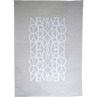 Mimou New York Peace Poster 50x70 Cm White - Plakater Bambus Hvid - PP7014