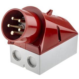 Mennekes CEE vægindtag 5 polet 32A 400V IP44