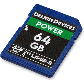 Delkin SDXC Power 2000X UHS-II U3 (V90) R300/W250 - 64GB
