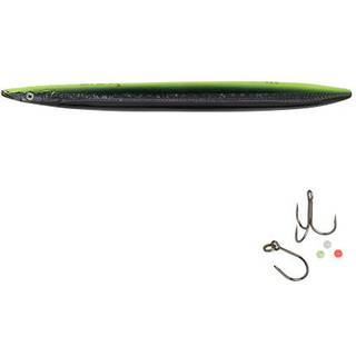 Savage Gear Sandeel 3D LT Black n Yellow glow 19g 12,5cm