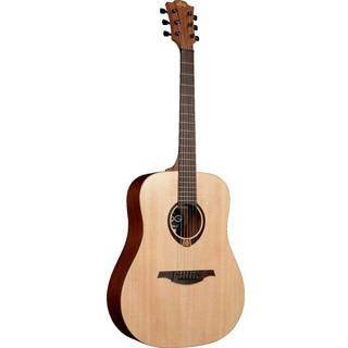LAG Tramontane T70D Natural Satin Dreadnought Guitar