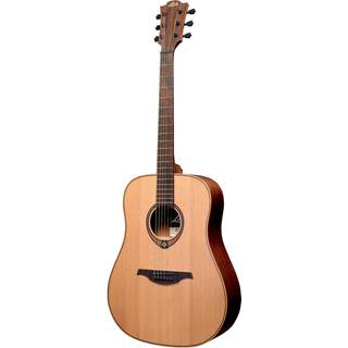 LAG T170D Natural Satin Dreadnought Guitar
